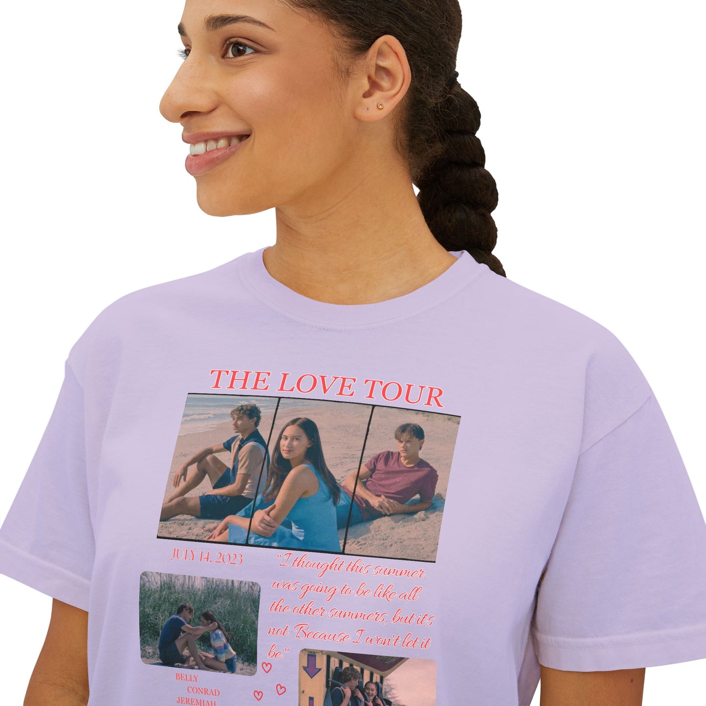 TSITP The Love Tour Tee | Boxy Tee | Bookish Romance Apparel