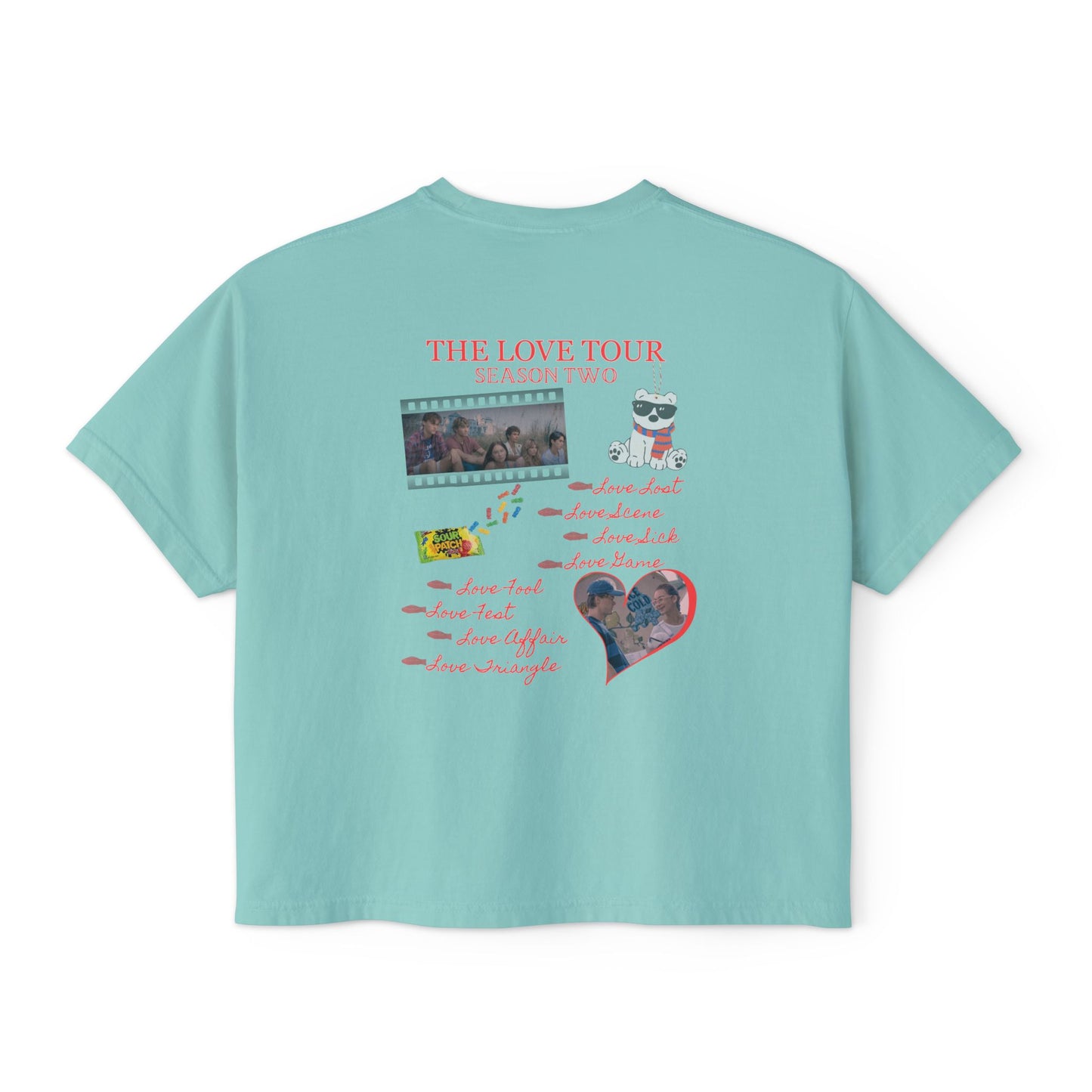 TSITP The Love Tour Tee | Boxy Tee |  Bookish Romance Apparel
