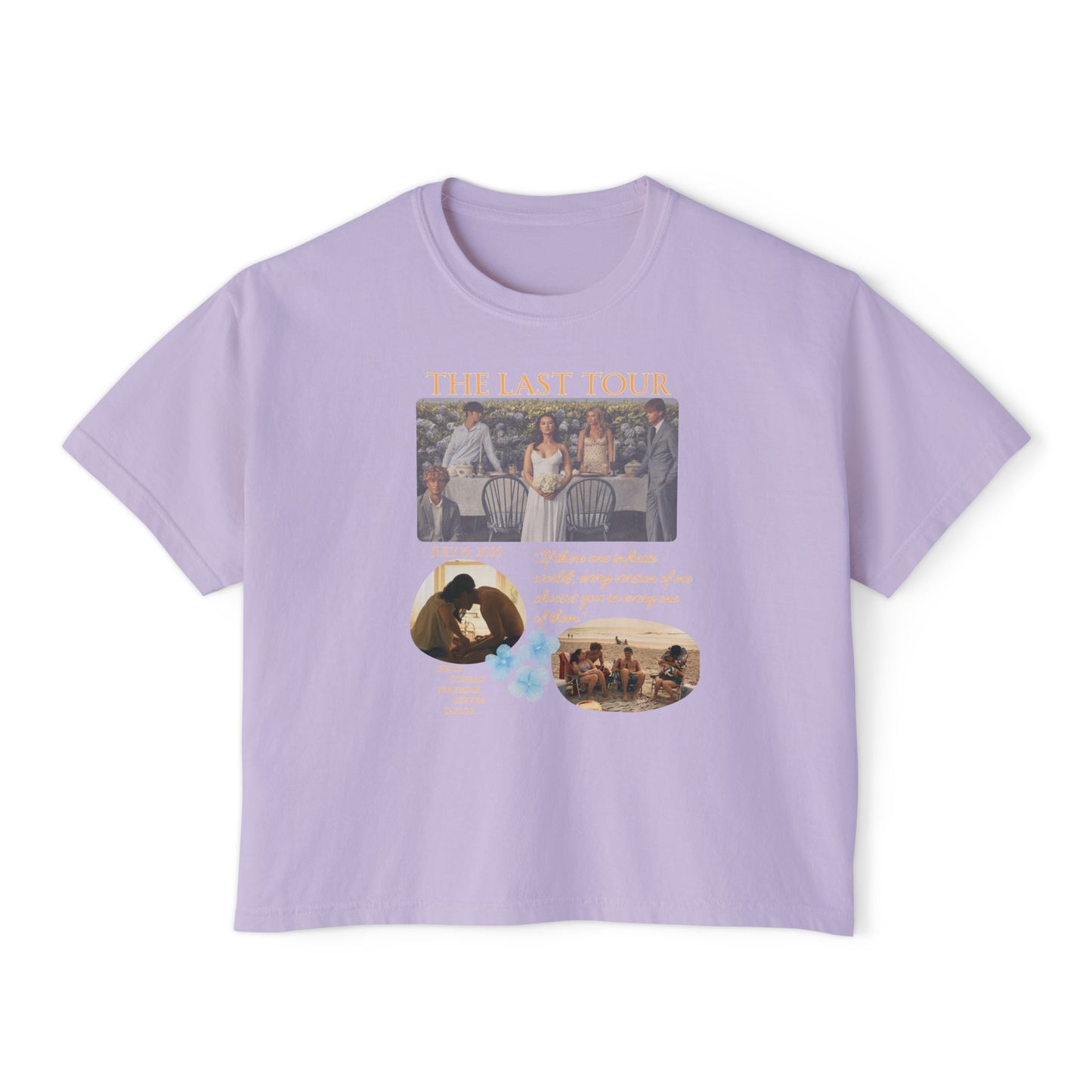 TSITP The Last Tour  inspired Boxy Tee