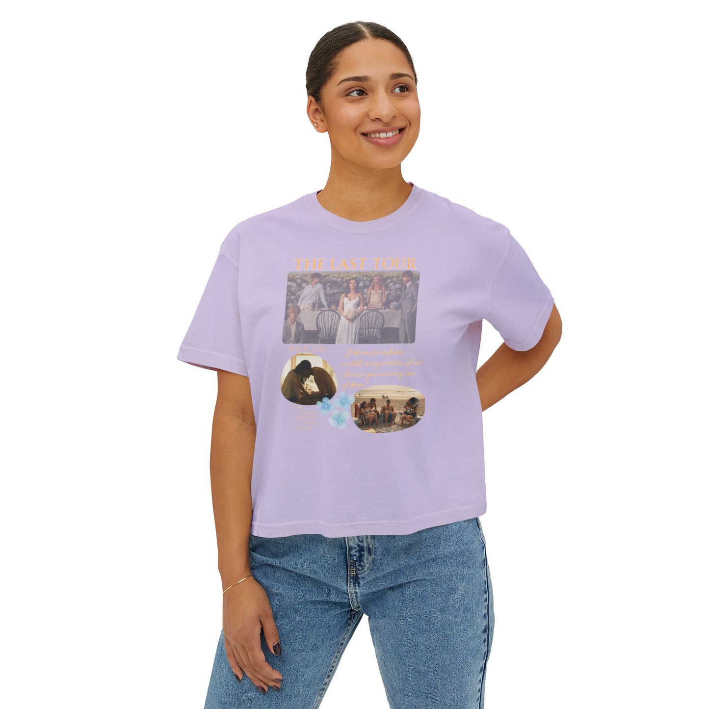 TSITP The Last Tour  inspired Boxy Tee